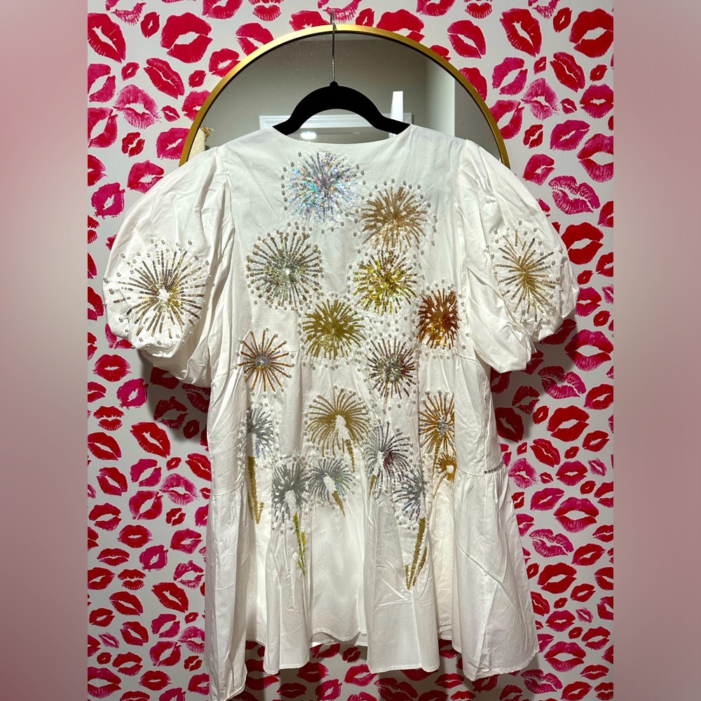 Large Queen of Sparkles firework dress